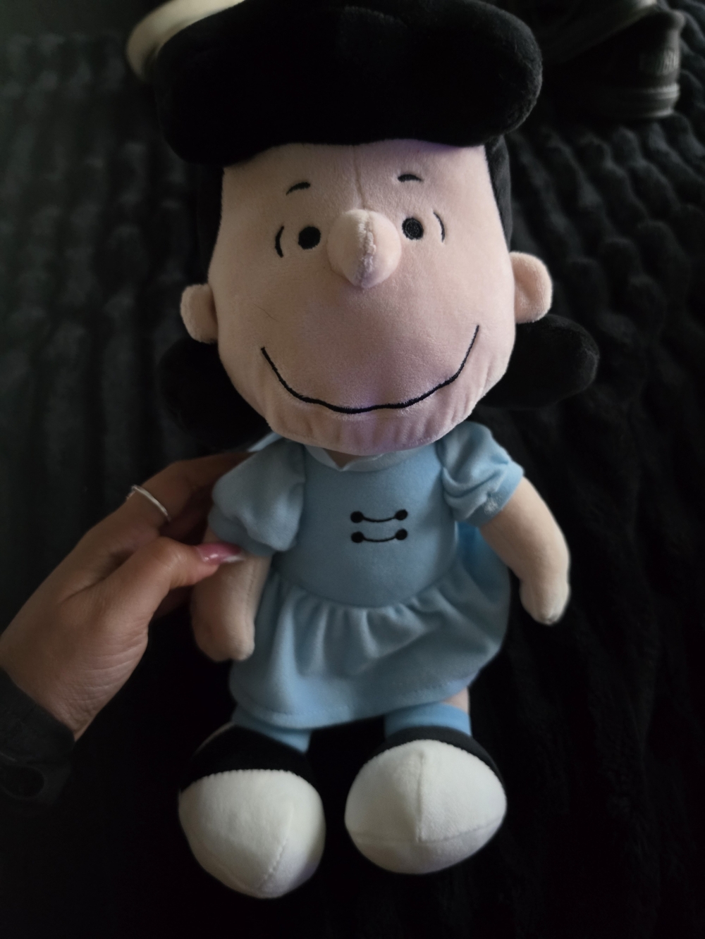 Peanuts Lucy Plush Doll in Light Blue Dress